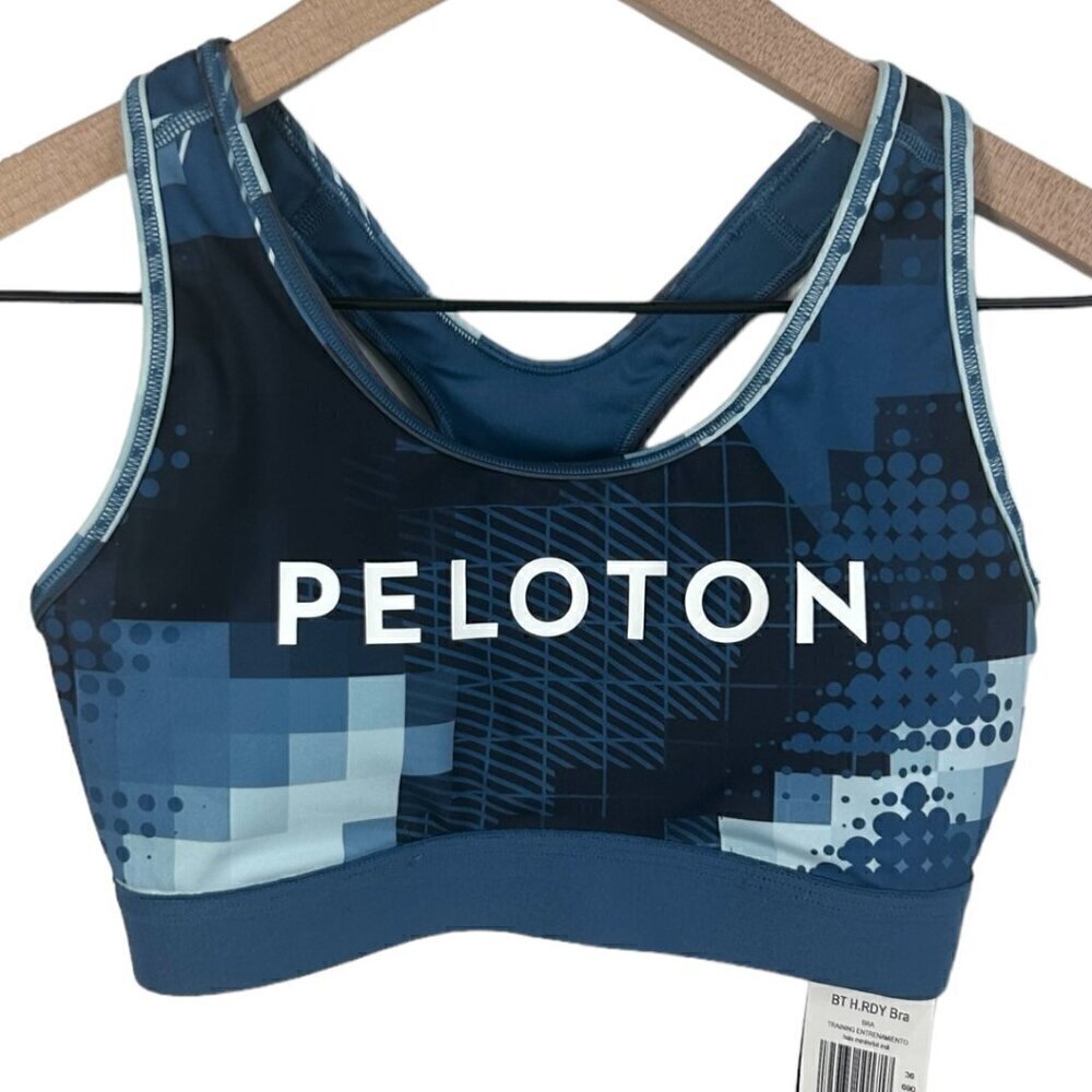 Peloton Adidas Digi Motion Believe This Bra Womens Size Small Sports Bra New